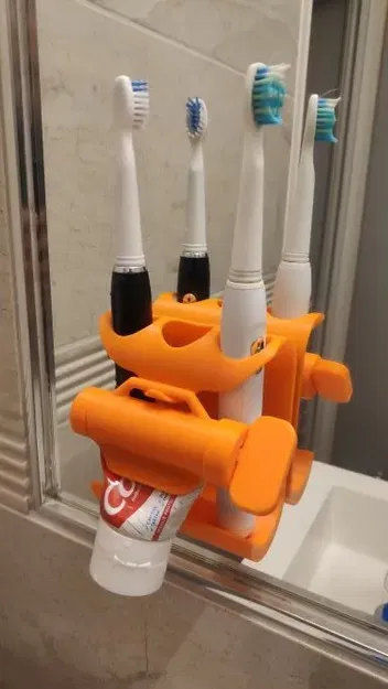 Dụng Cụ Nặn Kem Đánh Răng và Giá Đỡ Bàn Chải - Image 3