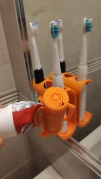 Dụng Cụ Nặn Kem Đánh Răng và Giá Đỡ Bàn Chải - Image 4