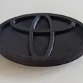 Logo Toyota In 3D - Thumbnail 2