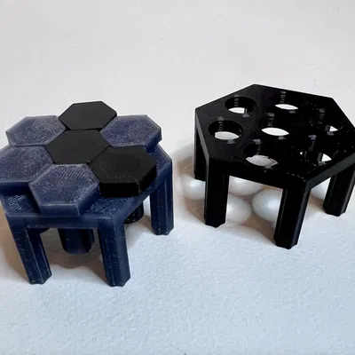 Đế Cắm San Hô Lục Giác