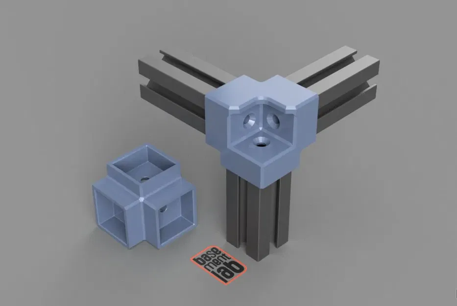 Khung Góc 3 Chiều Nối Thanh Nhôm 2020 SIÊU CỨNG - Image 1