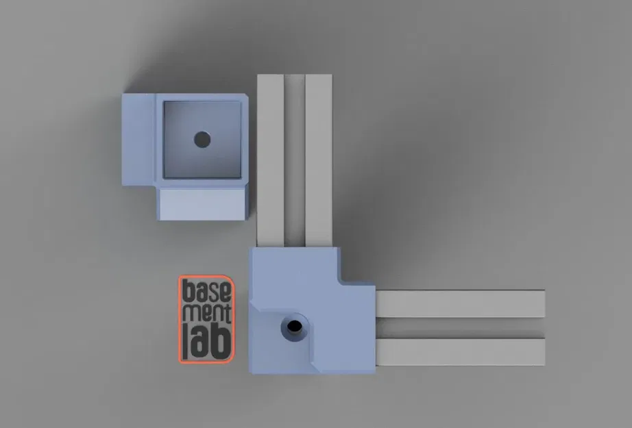 Khung Góc 3 Chiều Nối Thanh Nhôm 2020 SIÊU CỨNG - Image 2