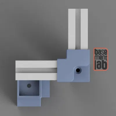 Khung Góc 3 Chiều Nối Thanh Nhôm 2020 SIÊU CỨNG