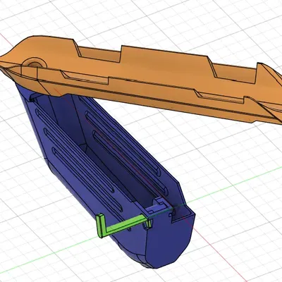 Hộp Đựng Đồ Ống Dưới Xe Đạp Kiểu Mở Xoay