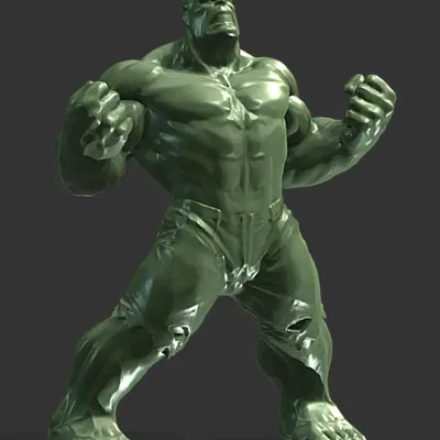 Mô hình Hulk STL
