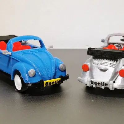 Xe Bọ Cánh Cứng VW mui trần 1:45 bởi Ed van der Heijden