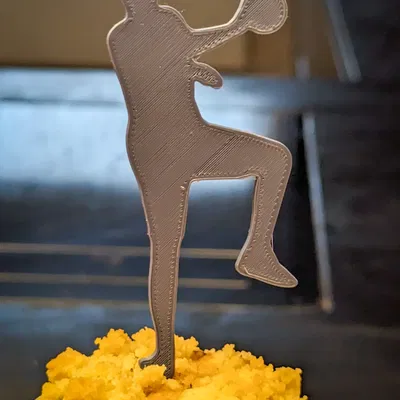 Silhouette người chơi bóng ném làm topper muffin