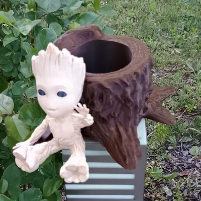 Hộp đựng bút chì hình Groot con