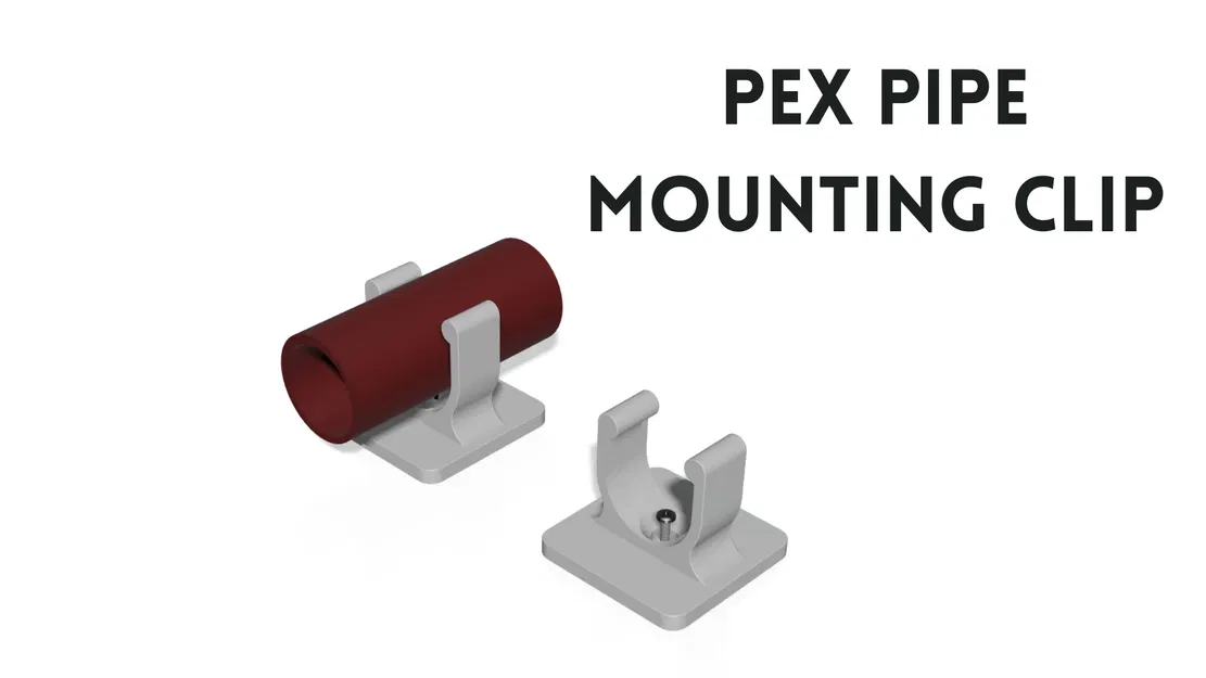 Cập nhật! Kẹp Gắn Ống PEX — Khớp Ngậm, Có Lỗ Vít Trung Tâm - Image 1