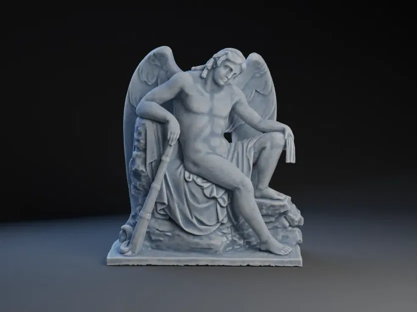 Thiên thần vườn bảo vệ với đôi cánh tinh tế - Image 1