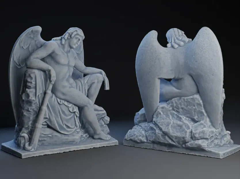 Thiên thần vườn bảo vệ với đôi cánh tinh tế - Image 2