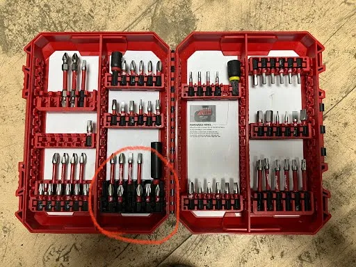 Bộ Mở Rộng Mũi Khoan Cho Thùng Milwaukee Pack Out - Image 2