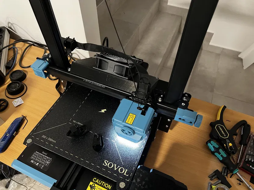 Duct làm mát quạt phụ Sovol SV07 Plus - Image 6