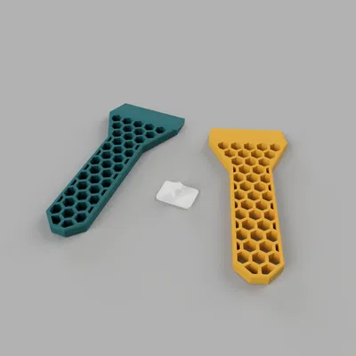 Dụng Cụ Cạo Tổ Ong Đơn Giản Cho 3D Printing