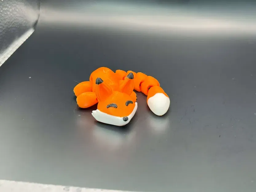 Cáo Kawaii Tí Hon Khớp Nối Dễ Thương (2 kiểu đuôi) - Image 2