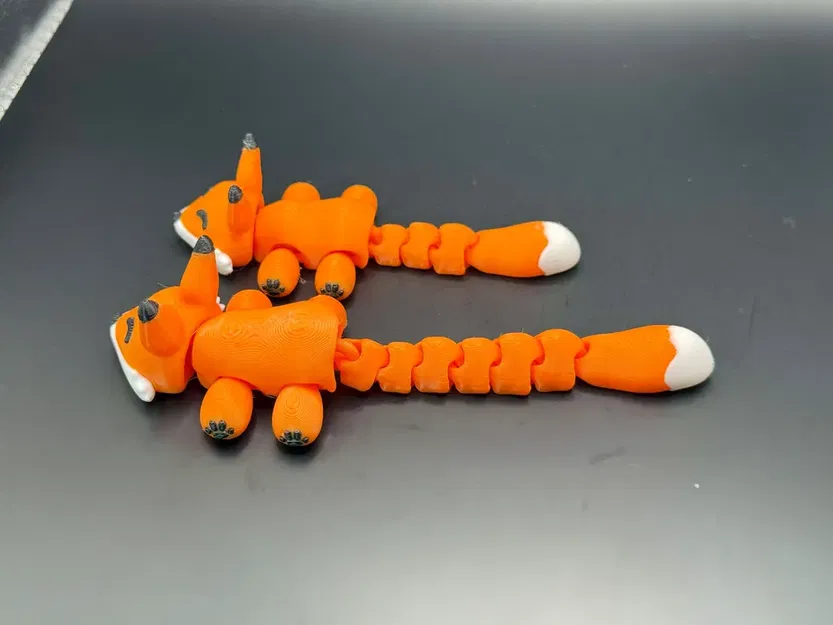 Cáo Kawaii Tí Hon Khớp Nối Dễ Thương (2 kiểu đuôi) - Image 6