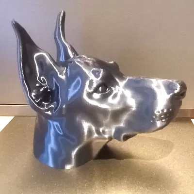 Ốp Càng Sau Xe Hình Dobermann - Bảo Vệ Khớp Nối Phong Cách