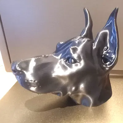 Ốp Càng Sau Xe Hình Dobermann - Bảo Vệ Khớp Nối Phong Cách