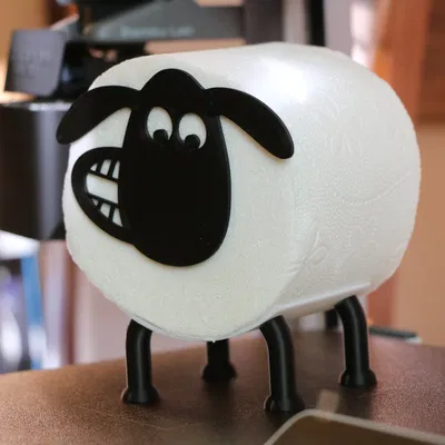 Giá Đỡ Cuộn Giấy Vệ Sinh Hình Cừu Shaun