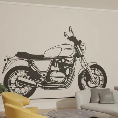 Tranh Treo Tường Xe Máy 2D