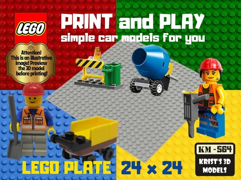 Tấm LEGO 24 x 24 - Image 1
