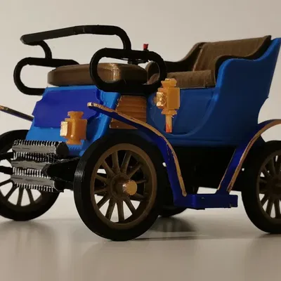 Mô hình Fiat 3,5 HP năm 1899 của Ed van der Heijden