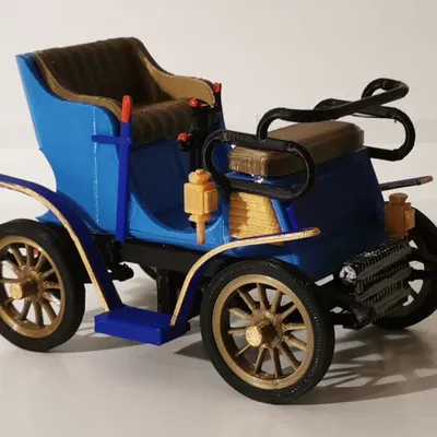 Mô hình Fiat 3,5 HP năm 1899 của Ed van der Heijden