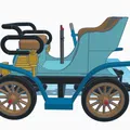 Mô hình Fiat 3,5 HP năm 1899 của Ed van der Heijden - Thumbnail 5
