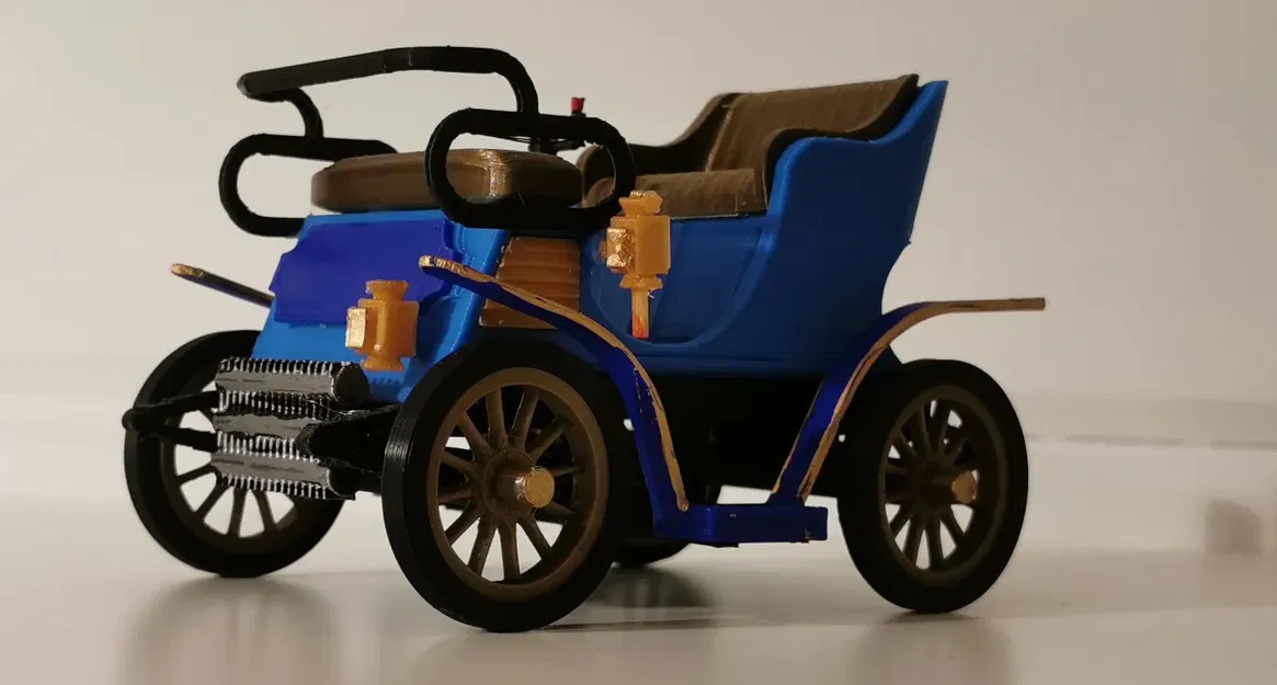 Mô hình Fiat 3,5 HP năm 1899 của Ed van der Heijden - Image 12
