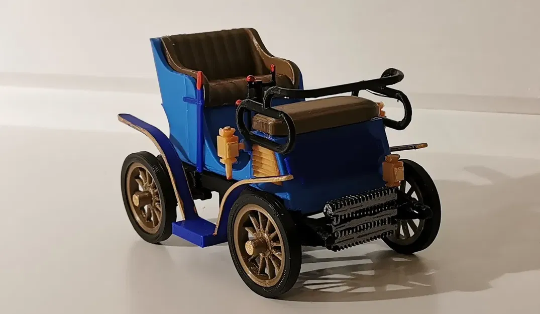 Mô hình Fiat 3,5 HP năm 1899 của Ed van der Heijden - Image 14