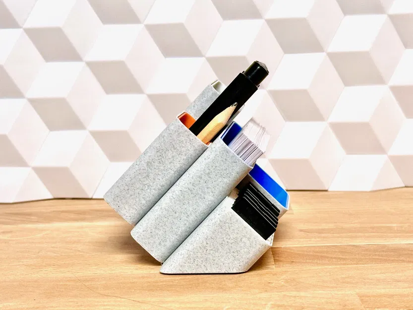 Kệ Tổ Chức Bàn Làm Việc Nghiêng (Tối Giản, Hiện Đại và Đầy Màu Sắc) - Image 6