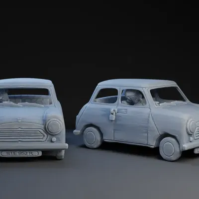 Ông Bean và Chiếc Mini Cooper của ông