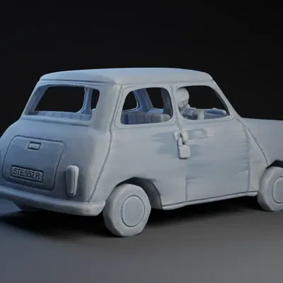 Ông Bean và Chiếc Mini Cooper của ông