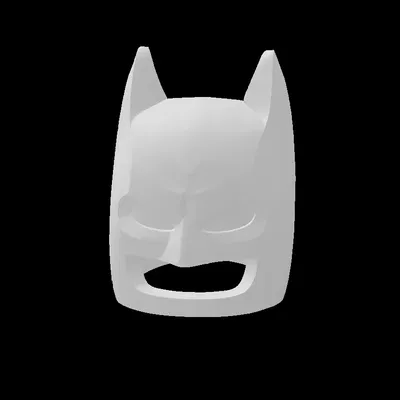 Mặt nạ Batman Tương thích Lego (3320pb01.dat) Đầu Minifig Mắt Nổi