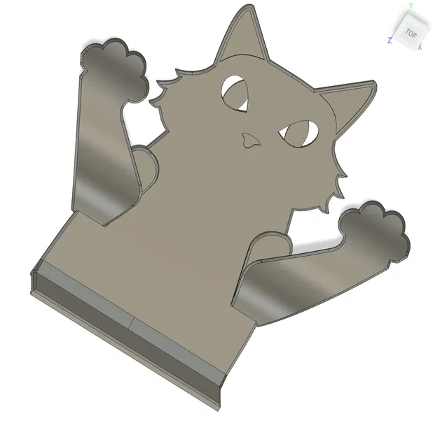 Giá đỡ cửa hình mèo đáng yêu treo tường - Image 6