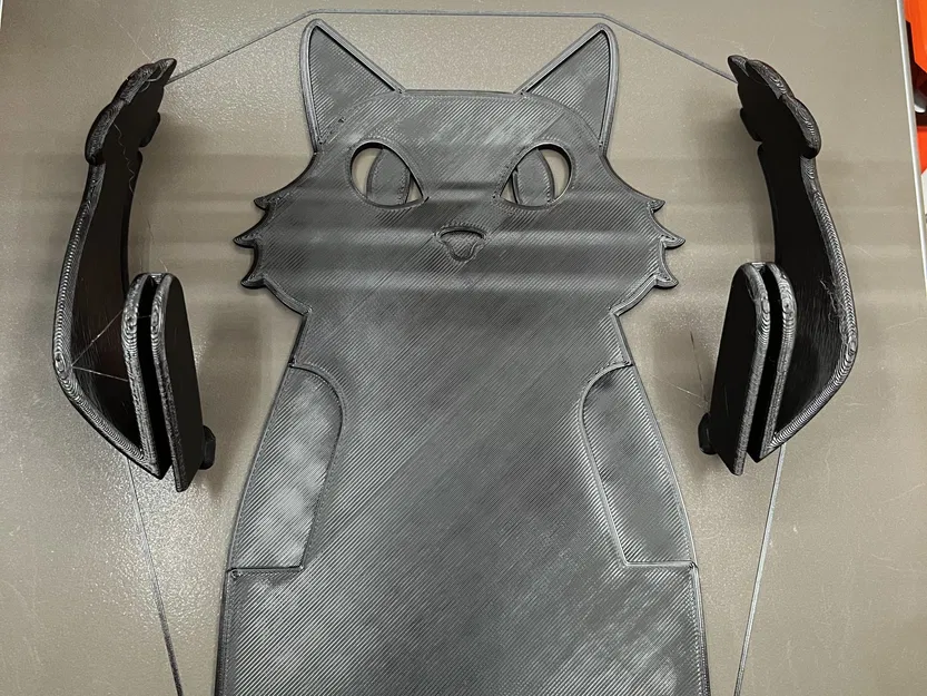 Giá đỡ cửa hình mèo đáng yêu treo tường - Image 7