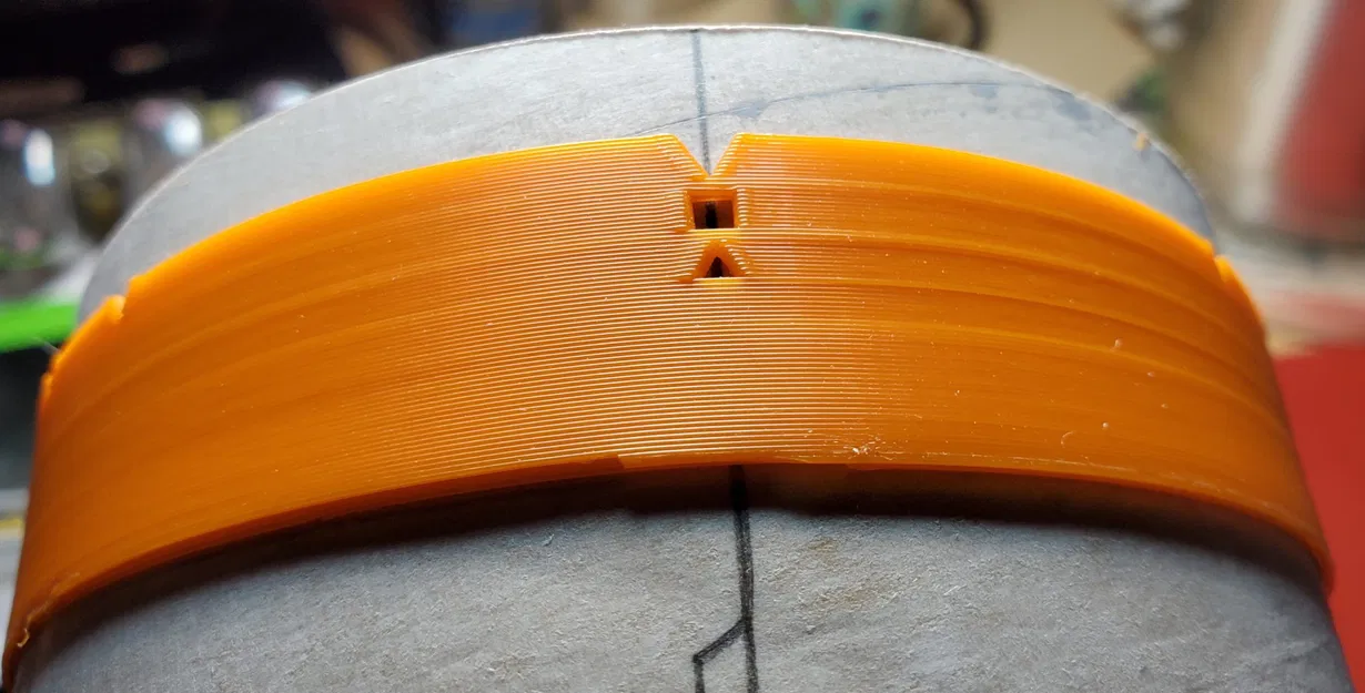 Dải đánh dấu cho ống tên lửa 4 inch - Image 1