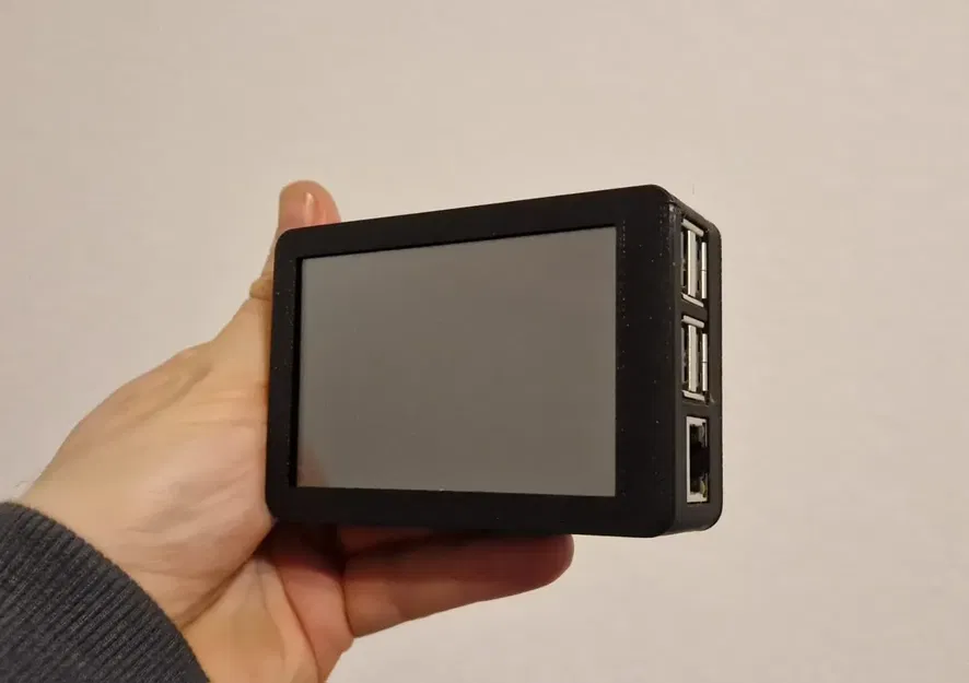 Vỏ Case Trên Cho Màn Hình 3.5'' Cho Raspberry Pi 3B - Image 1