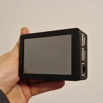 Vỏ Case Trên Cho Màn Hình 3.5'' Cho Raspberry Pi 3B