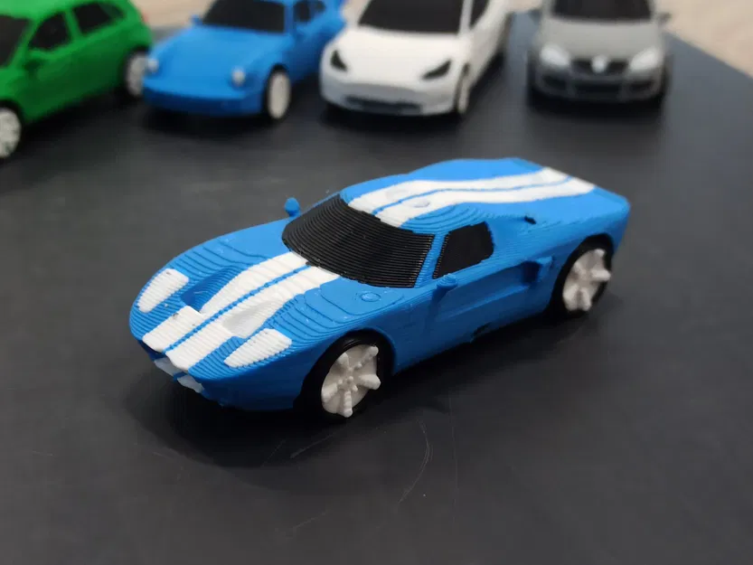 Mô hình xe Ford GT bộ ráp - Image 2