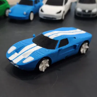 Mô hình xe Ford GT bộ ráp