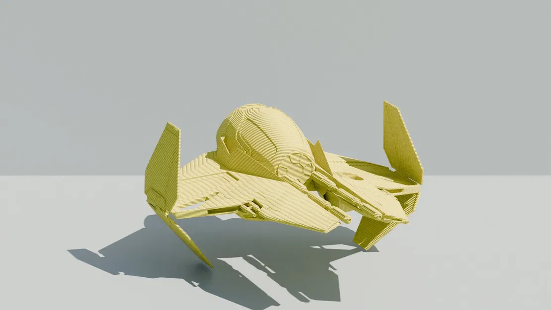 Tàu Chiến Jedi - Trang Trí Nhà Cửa Star Wars - Image 1