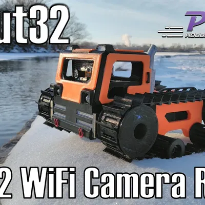 Scout32 ESP32 WiFi FPV Camera Rover