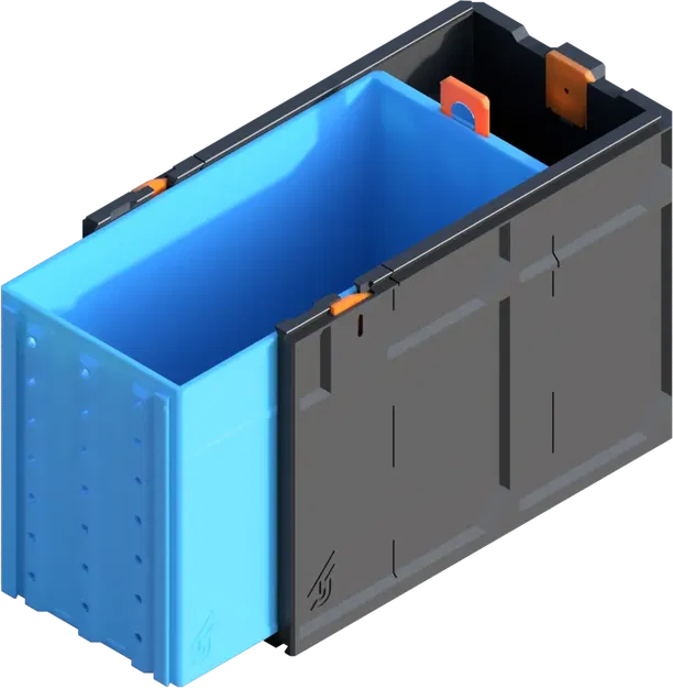 Ngăn kéo Decor GEN2 165-1W-2H - Image 1