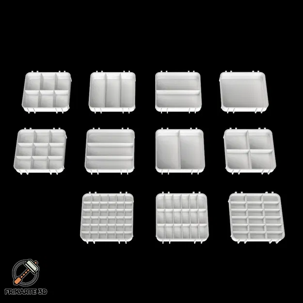 Bộ Đế Hộp Đựng Đồ Nghề Nhiều Ngăn - Image 1