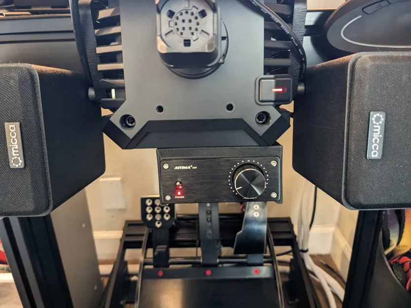 Giá đỡ cho ampli Ayima A07 gắn dưới Fanatec CSL DD - Image 1