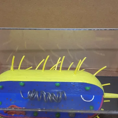 Mô hình 3D Tế bào Vi khuẩn (Bacterial Cell)