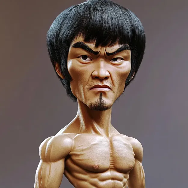 Mô hình Lý Tiểu Long 3D - Image 1