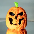 Mô hình quả bí ngô JackOlantern - Thumbnail 1