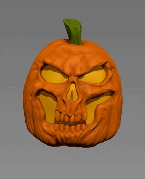 Mô hình quả bí ngô JackOlantern - Image 2
